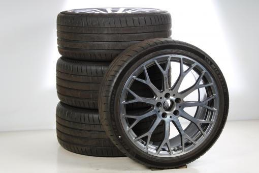 Pack de roues complètes d'été alliage 20 pouces avec pneus Michelin pour Classe C 206, Mercedes-AMG d'origine
