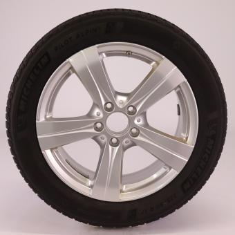 Roue complète alu MICHELIN/PilotAlpin5 Jante à 5 branches 