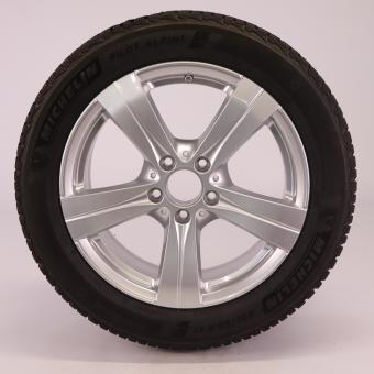 Roue complète alu MICHELIN/PilotAlpin5 Jante à 5 branches 