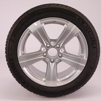 Roue complète alu MICHELIN/PilotAlpin5 Jante à 5 branches 
