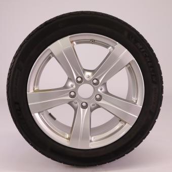 Roue complète alu MICHELIN/PilotAlpin5 Jante à 5 branches 
