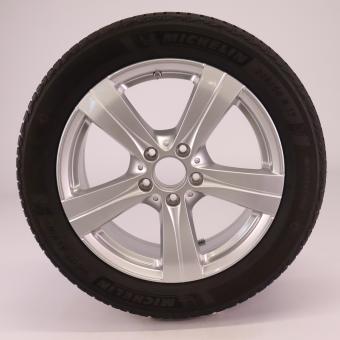 Roue complète alu MICHELIN/PilotAlpin5 Jante à 5 branches 