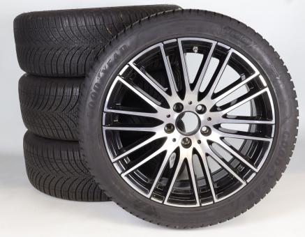 Pack de roues complètes  toutes saisons en alliage 18 pouces avec pneus Goodyear pour Classe C 206, Mercedes-Benz d'origine