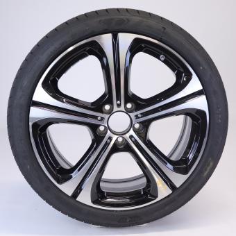 Roue complète alu GOODY/EagleF1Asymmetric5 Jante à 5 branche 