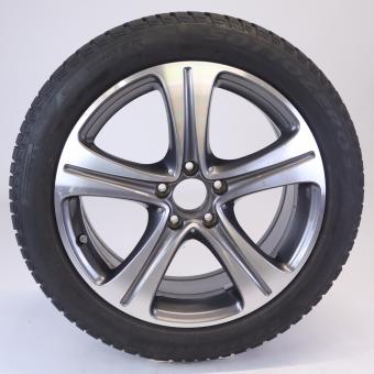 Roue complète alu PIR/SottozeroWinter3 Jante à 5 branches 