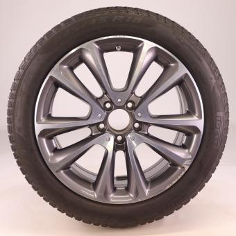 Roue complète alu PIR/SottozeroWinter3 jante à 5 doubles bra 
