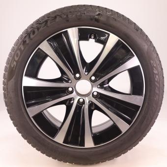 Roue complète alu PIR/SottozeroWinter3 Jante à 5 branches 