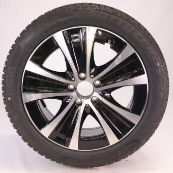 Roue complète alu PIR/SottozeroWinter3 Jante à 5 branches 