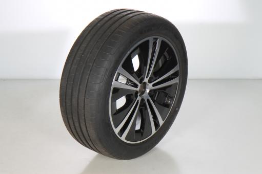 Roue complète alu PIR/SottozeroWinter3 jante à 5 doubles branches 