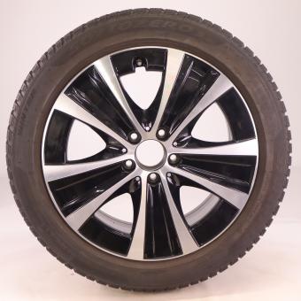 Roue complète alu PIR/SottozeroWinter3 Jante à 5 branches 