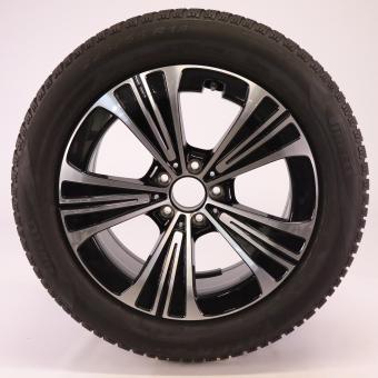 Roue complète alu PIRELLI/Winter Cinturato 2 jante à 5 branc 
