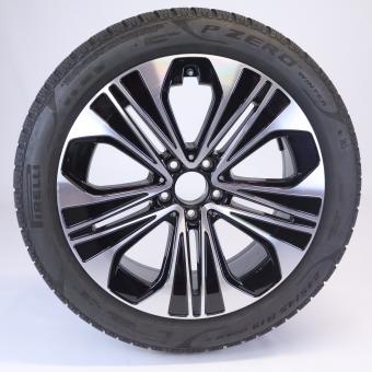 Roue complète alu PIRELLI/P Zero Winter jante à 5 branches 