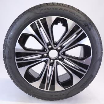 Roue complète alu PIRELLI/P Zero Winter jante à 5 branches 