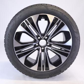 Roue complète alu PIRELLI/P Zero Winter jante à 5 branches 