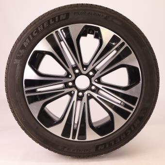Roue complète alu MICHELIN | Pilot < unk> jante à 5 branches 