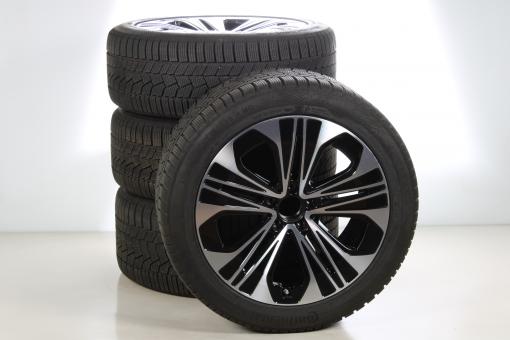 Pack de roues complètes d'hiver alliage 19 pouces avec pneus Continental pour Classe E 214, Mercedes-Benz d'origine
