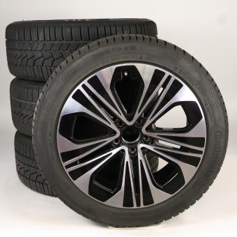 Pack de roues complètes d'hiver alliage 19 pouces avec pneus Continental pour Classe E 214, Mercedes-Benz d'origine