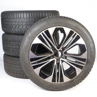 Pack de roues complètes d'hiver alliage 19 pouces avec pneus Continental pour Classe E 214, Mercedes-Benz d'origine