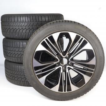 Pack de roues complètes d'hiver alliage 19 pouces avec pneus Continental pour Classe E 214, Mercedes-Benz d'origine