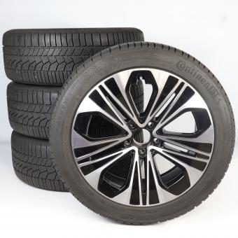 Pack de roues complètes d'hiver alliage 19 pouces avec pneus Continental pour Classe E 214, Mercedes-Benz d'origine