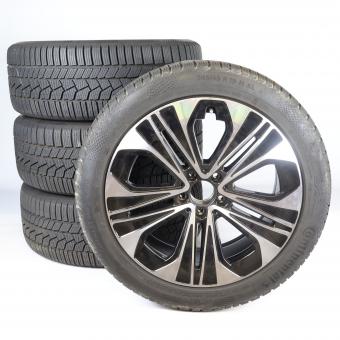 Pack de roues complètes d'hiver alliage 19 pouces avec pneus Continental pour Classe E 214, Mercedes-Benz d'origine