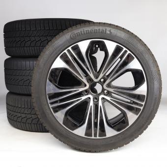 Pack de roues complètes d'hiver alliage 19 pouces avec pneus Continental pour Classe E 214, Mercedes-Benz d'origine