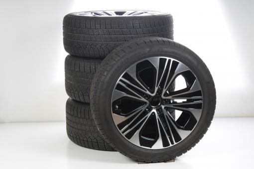 Pack de roues complètes d'hiver alliage 19 pouces avec pneus Pirelli pour Classe E 214, Mercedes-Benz d'origine