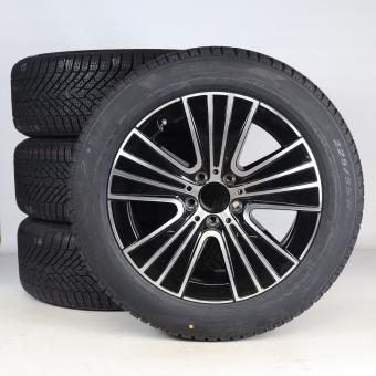 Pack de roues complètes d'hiver alliage 18 pouces avec pneus Pirelli pour Classe E 214, Mercedes-Benz d'origine