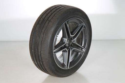 Roue complète alu PIR/SottozeroWinter3 AMG, jante à 5 double 