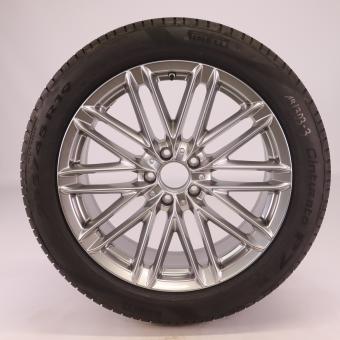 Roue complète alu PIR/CinturatoP7 jante à 10 doubles branches 