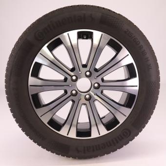 Roue complète alu CONTI | AllSesonContact2 Jante à 10 branch 