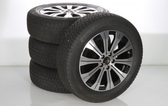 Pack de roues complètes d'hiver alliage 18 pouces avec pneus Continental pour EQB X243, EQA H243, Mercedes-Benz d'origine