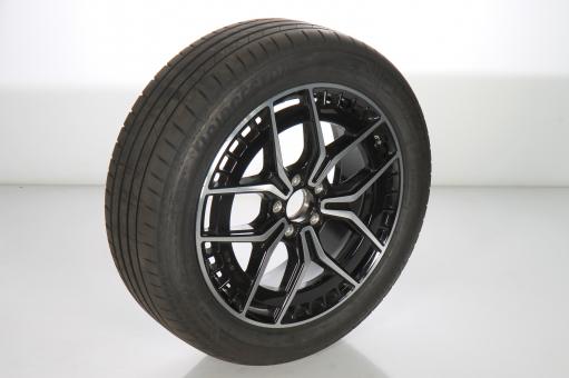 Roue complète alu PIR/SottozeroWinter3 AMG 5 DOUBLES 