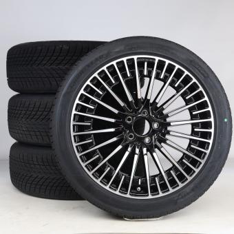 Pack de roues complètes d'hiver alliage 20 pouces avec pneus Goodyear pour EQA H243, Mercedes-AMG d'origine