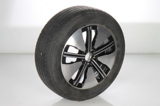 Roue complète alu PIR/CinturatoP7Elect jante à 5 doubles bra 