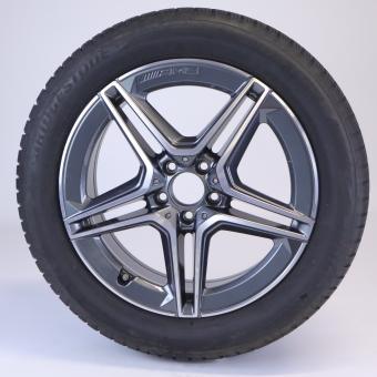 Roue complète alu BRIDGE/BLIZZAKLM001 AMG jante à 5 doubles 