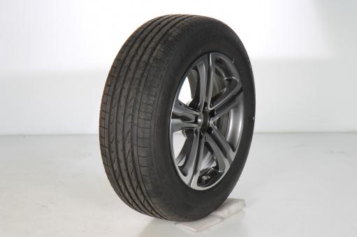 Roue complète alu BRIDGE/BlizzakLM - 80Evo Jante à 5 branche 