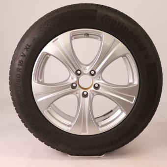 Roue complète alu CONTI | WinterContactTS870P jante à 5 branches 