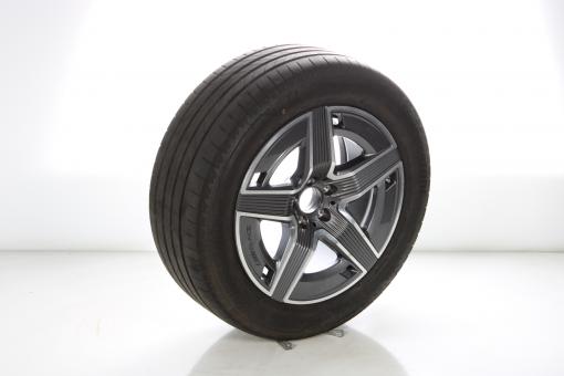 Roue complète alu CONTI/EcoContact6Q AMG jante à 5 branches 