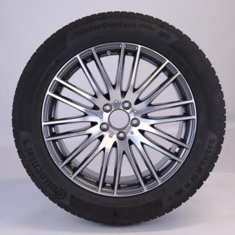 Roue complète alu CONTI/WinterContact TS850P jante multibran 