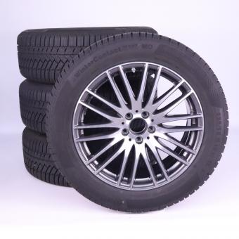 Pack de roues complètes d'hiver alliage 19 pouces avec pneus Continental pour GLC -Coupe 254, GLC-SUV X254, Mercedes-Benz d'origine