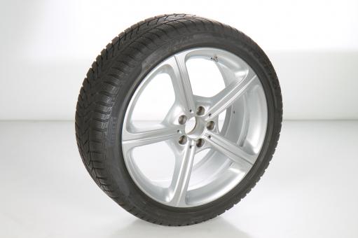 Roue complète alu PIR/SottozeroWinter3 Jante à 5 branches 