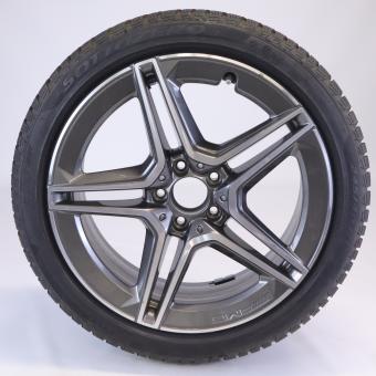 Roue complète alu PIR/SottozeroWinter3 AMG, jante à 5 double 