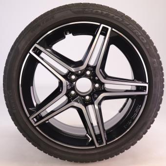 Roue complète alu PIR | SottoZero3 AMG, jante à 5 doubles br 