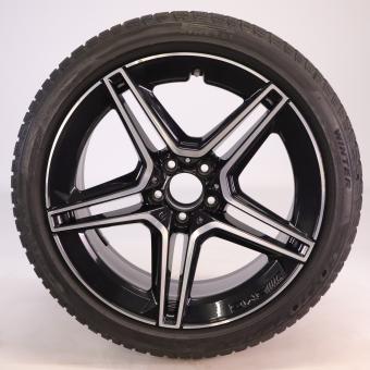 Roue complète alu PIR/SottozeroWinter AMG jante à 5 doubles 