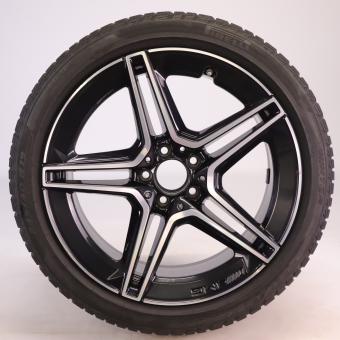 Roue complète alu PIR/SottozeroWinter AMG jante à 5 doubles 
