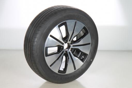 Roue complète alu PIR/ScorpionWinterImpact jante à 5 branche 