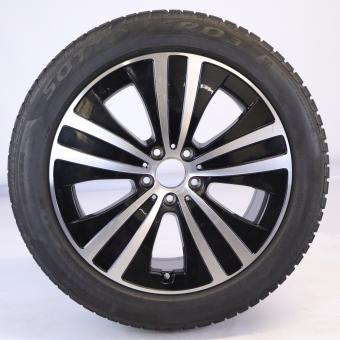 Roue complète alu PIR/SottozeroWinter3 Jante à 5 branches 