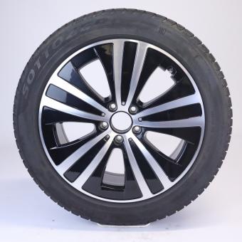 Roue complète alu PIR/SottozeroWinter3 Jante à 5 branches 