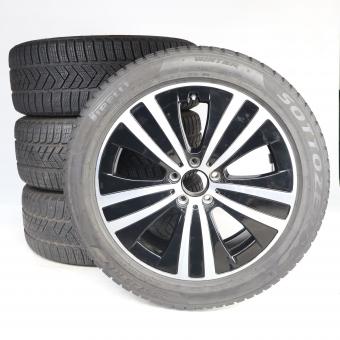 Pack de roues complètes d'hiver alliage 19 pouces avec pneus Pirelli pour EQE 295, Mercedes-Benz d'origine